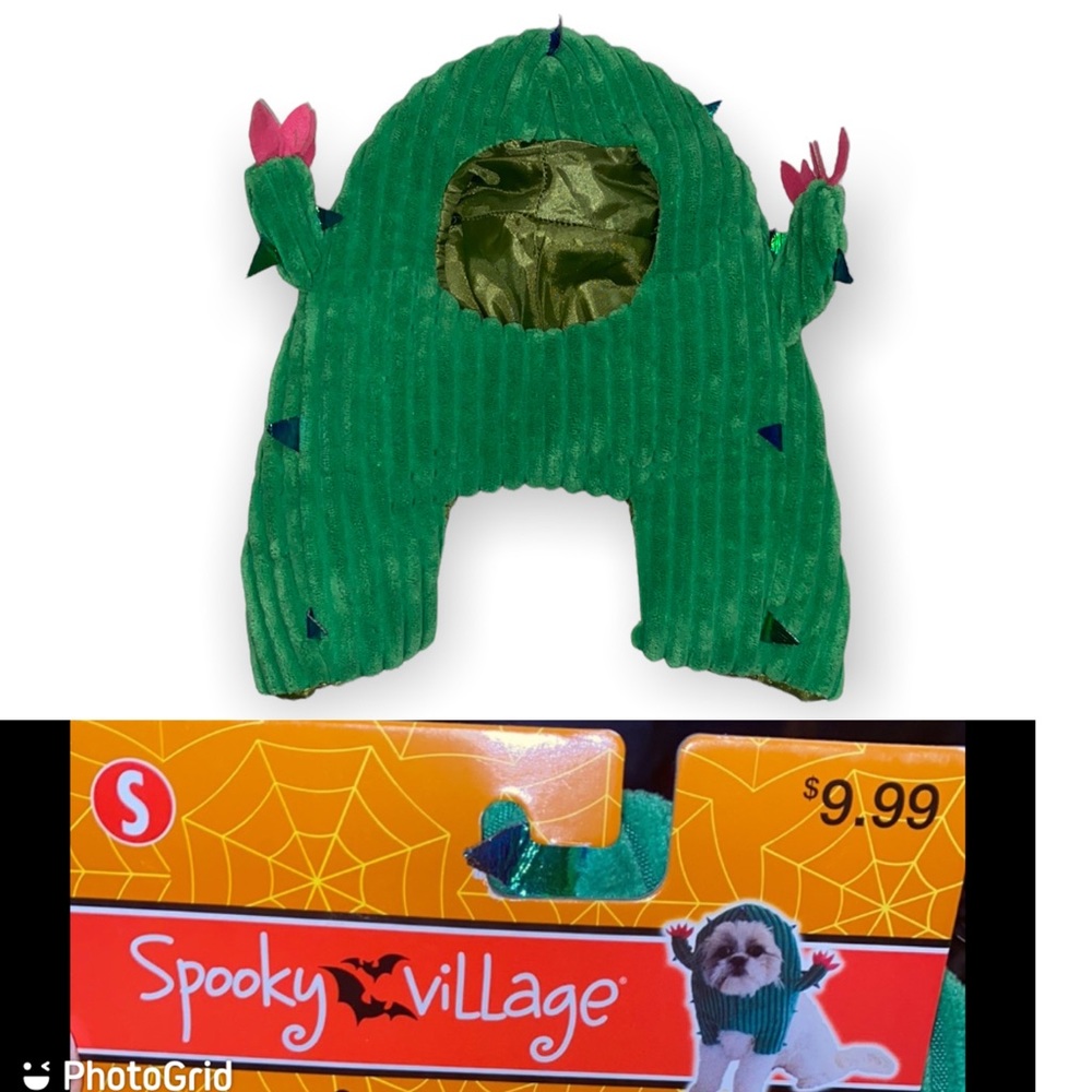 🛍4/$20🛍NWT Cactus Dog Costume Size Small
